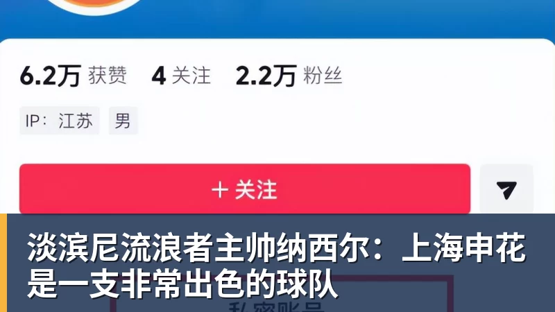 FB体育淡滨尼流浪者主帅纳西尔：上海申花是一支非常出色的球队